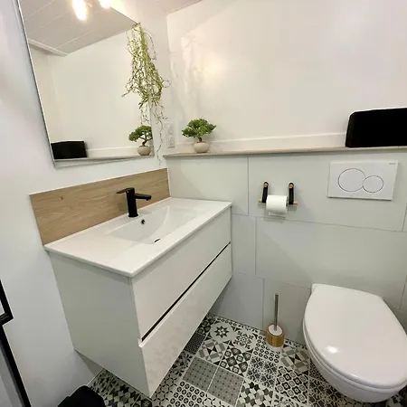 Дом отдыха Maison Renovee 2 Chambres, 700m Plage, Acces Wifi - Fr-1-231-335 Бретиньоль-сюр-Мер